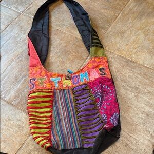 Colorful Patchwork Shoulder Bag